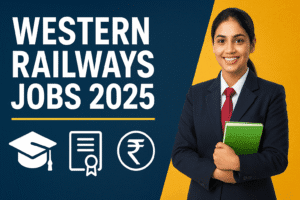 Western Railways Jobs 2025