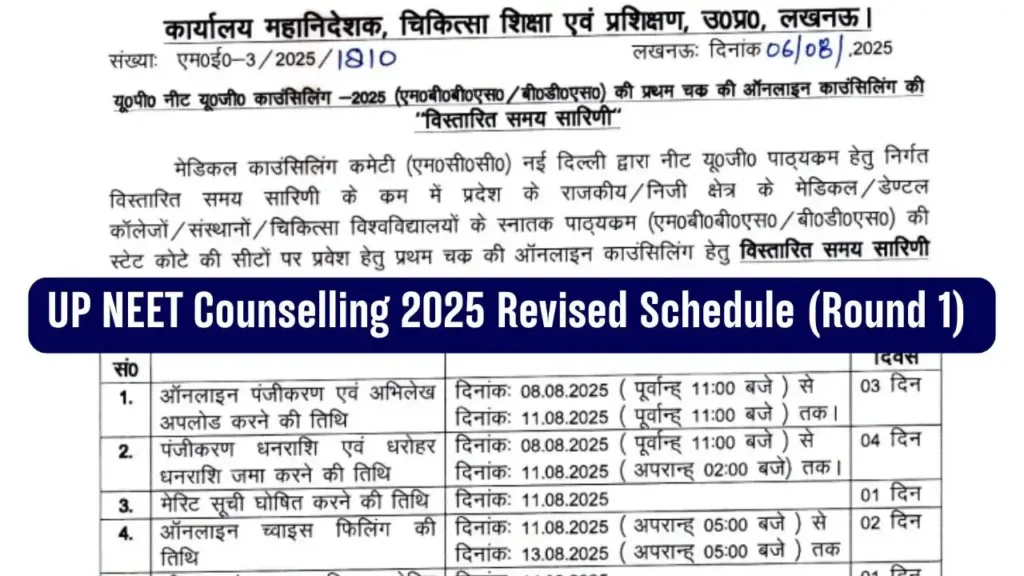 NEET UG Counselling 2025