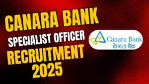 Canara Bank Jobs 2025