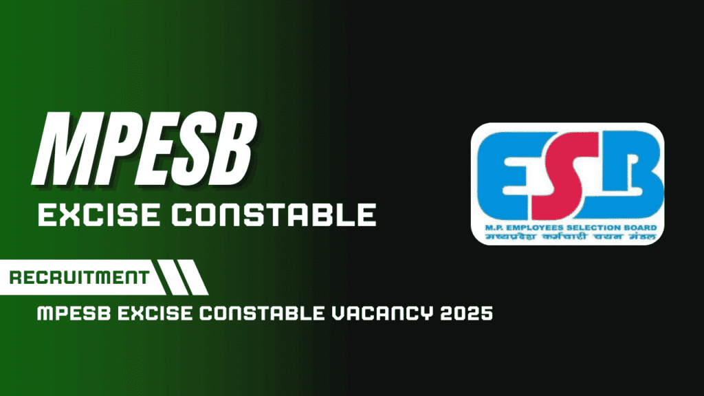 MPESB Jobs 2025