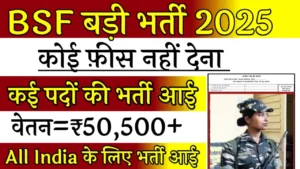 BSF Bharti 2025