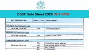 CBSE Class 10th Exam 2025