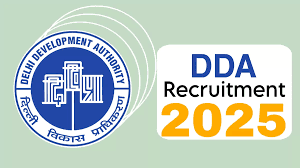 DDA भर्ती 2025