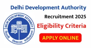 DDA भर्ती 2025